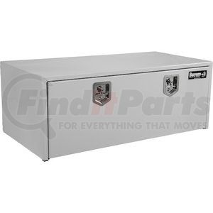 1708410 by BUYERS PRODUCTS - Truck Tool Box - White, Steel, Underbody, 18 x 24 x 48 in.