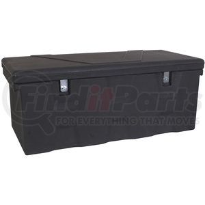 1712255 by BUYERS PRODUCTS - Truck Bed Storage Box - Black, Poly, Chest, 26 x 23/21 x 51/47.25 in.