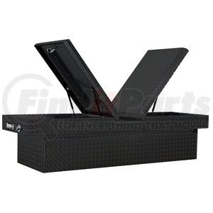 1720308 by BUYERS PRODUCTS - 23x20x71 Inch Black Diamond Tread Aluminum Gull Wing Truck Box - Lower Half 16x20x60