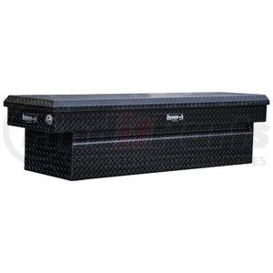 1729305 by BUYERS PRODUCTS - 18 x 20 x 71in. Black Diamond Tread Aluminum Crossover Truck Box