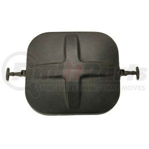 3003580 by BUYERS PRODUCTS - Vehicle-Mounted Salt Spreader Hopper Cover - Lid, Black