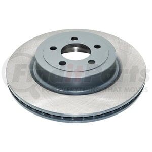 BR900944-01 by PRONTO ROTOR - Disc Brake Rotor - Cast Iron, Full Cast, 5-Bolt Hole, Vented, Drum-in-hat