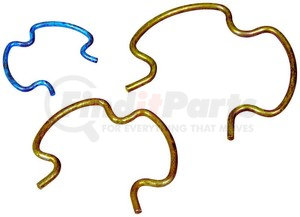 Dorman 800-801 Transmission Oil Cooler Line Clip "OE Solutions" Quick Connector Clips 4 Each-3/8 in, 1/2 in, & 5/8 in Steel