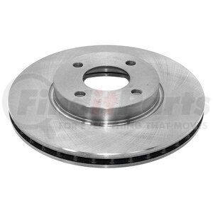 BR901718 by PRONTO ROTOR - Disc Brake Rotor - Front, Cast Iron, Vented, Non-Directional, 10.14" OD