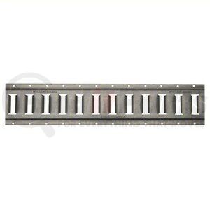 43001 by KINEDYNE - Series E Track - Steel, Galvanized, 12 Ga., Bolt-On Mounting, 120" L x 4-7/8" W