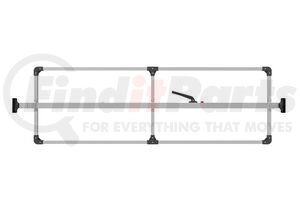 080-01200 by SAVE-A-LOAD - SL-30 Series Bar, Articulating Feet, Attached 3 Crossmember Hoop-Mill aluminum
