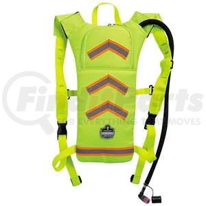 13156 by ERGODYNE - Chill-Its 5155 Low-Profile Hydration Pack - 2-Liter Bladder, Hi-Vis Lime