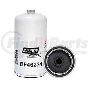 BF46234 by BALDWIN - Fuel Filter - Spin-on used for John Deere Excavators, Multiquip Equipment