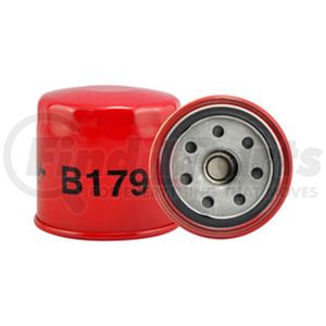 B179 by BALDWIN - Engine Oil Filter - Full-Flow Lube Spin-on, Anti-Drainback Valve, 8 PSID By-Pass Valve