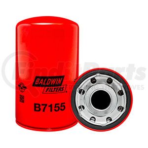 B7155 by BALDWIN - Engine Oil Filter - Engine Lube Spin-On Oil Filter used for Hino Trucks