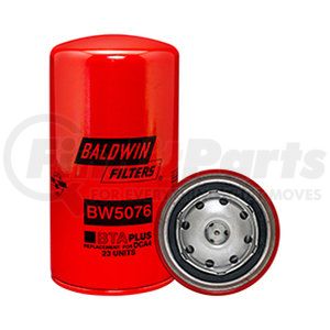 BW5076 by BALDWIN - Coolant Spin-on with BTA PLUS Formula