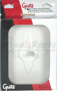 12071-5 by GROTE - Rolled-Rim Mirror with Ball Swivel - White, Multi Pack