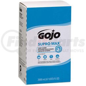 7272-04 by GOJO - Supro Max™ Hand Cleaner - 2000ml (67 Fl. Oz.) Capacity Pouch, Tan