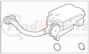 LC3Z6A785C by FORD - SEPARATOR ASY - OIL