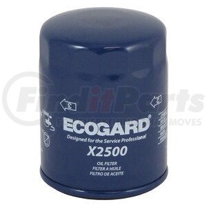 X2500 by ECOGARD - OIL FILTER - SPIN ON