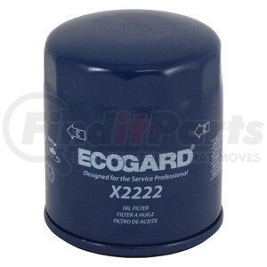 X2222 by ECOGARD - OIL FILTER