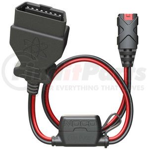 GC012 by NOCO BATTERY CARE - X-Connect On-Board Diagnostic (OBD-II) Connector - 60 cm Length, 10 AMPS, 12V