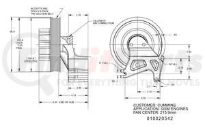 010020542X by KIT MASTERS - Kysor-Style Hub - Remanufactured