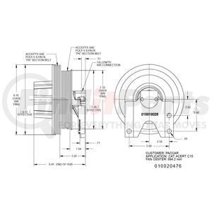 010020476X by KIT MASTERS - Kysor-Style Hub - Remanufactured