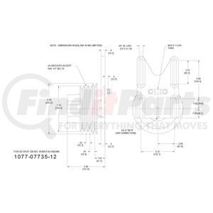 1077-07735-12X by KIT MASTERS - Kysor-Style Hub - Remanufactured