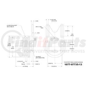 1077-07735-13X by KIT MASTERS - Kysor-Style Hub - Remanufactured