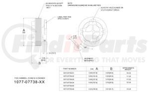 1077-07738-01X by KIT MASTERS - Kysor-Style Hub - Remanufactured