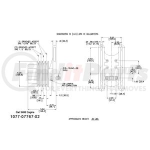 1077-07767-02X by KIT MASTERS - Kysor-Style Hub - Remanufactured