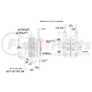 1077-07767-08X by KIT MASTERS - Kysor-Style Hub - Remanufactured