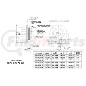 1077-07770-01X by KIT MASTERS - Kysor-Style Hub - Remanufactured