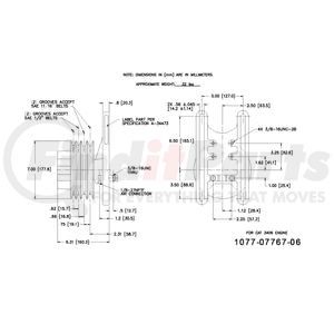 1077-07767-06X by KIT MASTERS - Kysor-Style Hub - Remanufactured