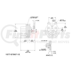 1077-07867-10X by KIT MASTERS - Kysor-Style Hub - Remanufactured