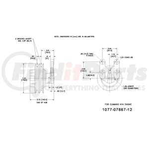 1077-07867-12X by KIT MASTERS - Kysor-Style Hub - Remanufactured