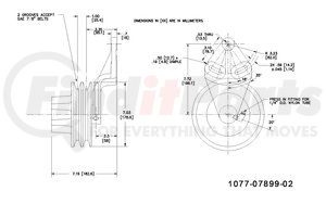 1077-07899-02X by KIT MASTERS - Kysor-Style Hub - Remanufactured