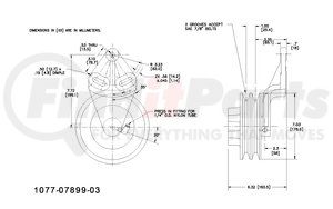 1077-07899-03X by KIT MASTERS - Kysor-Style Hub - Remanufactured