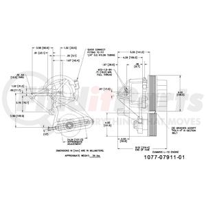 1077-07911-01X by KIT MASTERS - Kysor-Style Hub - Remanufactured