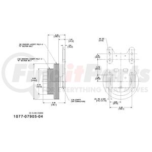 1077-07905-04X by KIT MASTERS - Kysor-Style Hub - Remanufactured