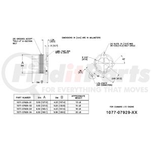 1077-07929-02X by KIT MASTERS - Kysor-Style Hub - Remanufactured