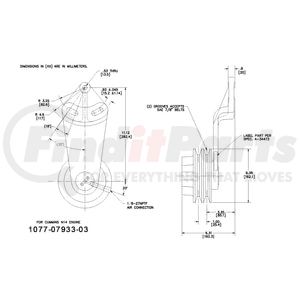 1077-07933-03X by KIT MASTERS - Kysor-Style Hub - Remanufactured