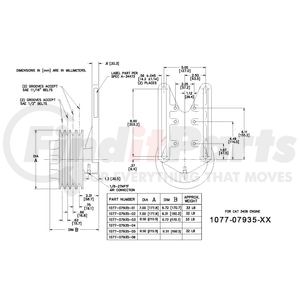 1077-07935-01X by KIT MASTERS - Kysor-Style Hub - Remanufactured