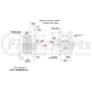 1077-08069-02X by KIT MASTERS - Kysor-Style Hub - Remanufactured