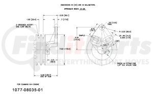 1077-08035-01X by KIT MASTERS - Kysor-Style Hub - Remanufactured