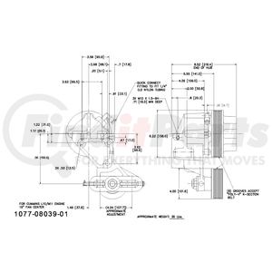 1077-08039-01X by KIT MASTERS - Kysor-Style Hub - Remanufactured