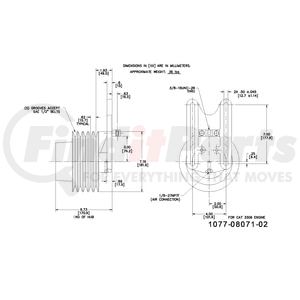 1077-08071-02X by KIT MASTERS - Kysor-Style Hub - Remanufactured