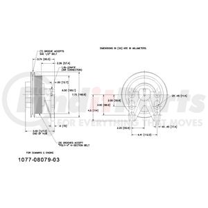 1077-08079-03X by KIT MASTERS - Kysor-Style Hub - Remanufactured