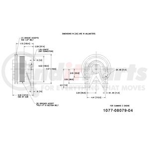 1077-08079-04X by KIT MASTERS - Kysor-Style Hub - Remanufactured