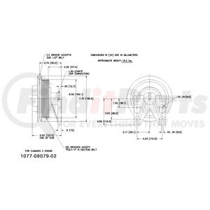 1077-08079-02X by KIT MASTERS - Kysor-Style Hub - Remanufactured