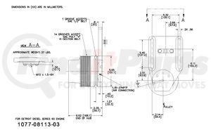 1077-08113-03X by KIT MASTERS - Kysor-Style Hub - Remanufactured