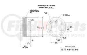 1077-08101-01X by KIT MASTERS - Kysor-Style Hub - Remanufactured