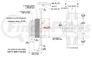 1077-08115-03X by KIT MASTERS - Kysor-Style Hub - Remanufactured