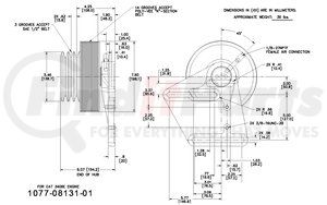 1077-08131-01X by KIT MASTERS - Kysor-Style Hub - Remanufactured